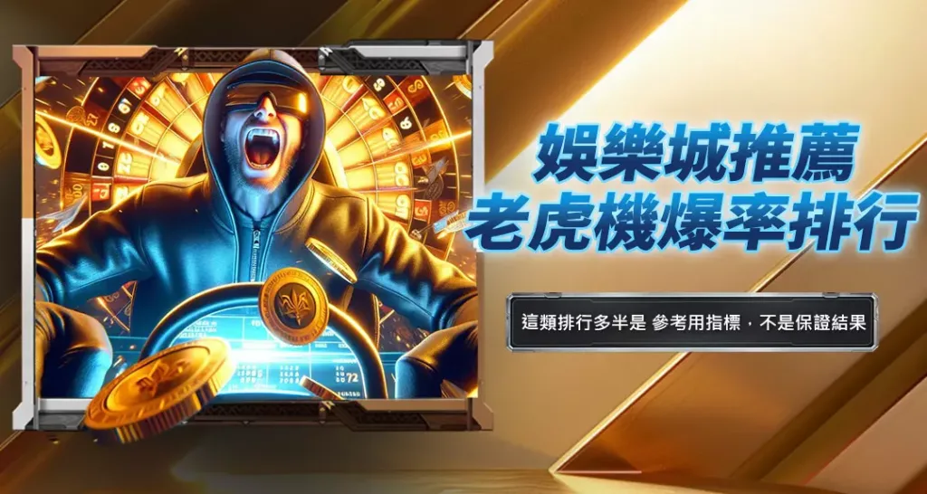 娛樂城推薦老虎機爆率排行